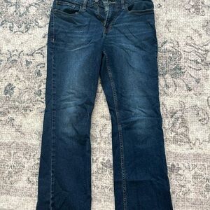 Old Navy Blue Straight Leg Jeans Classic Style
